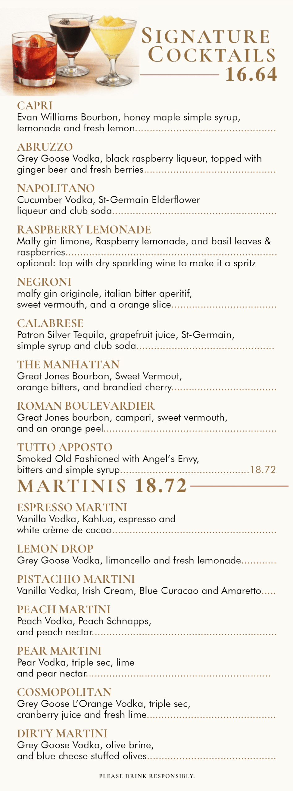 Tutto Apposto 4.25x11 drink menu 2026 resdesign digital2